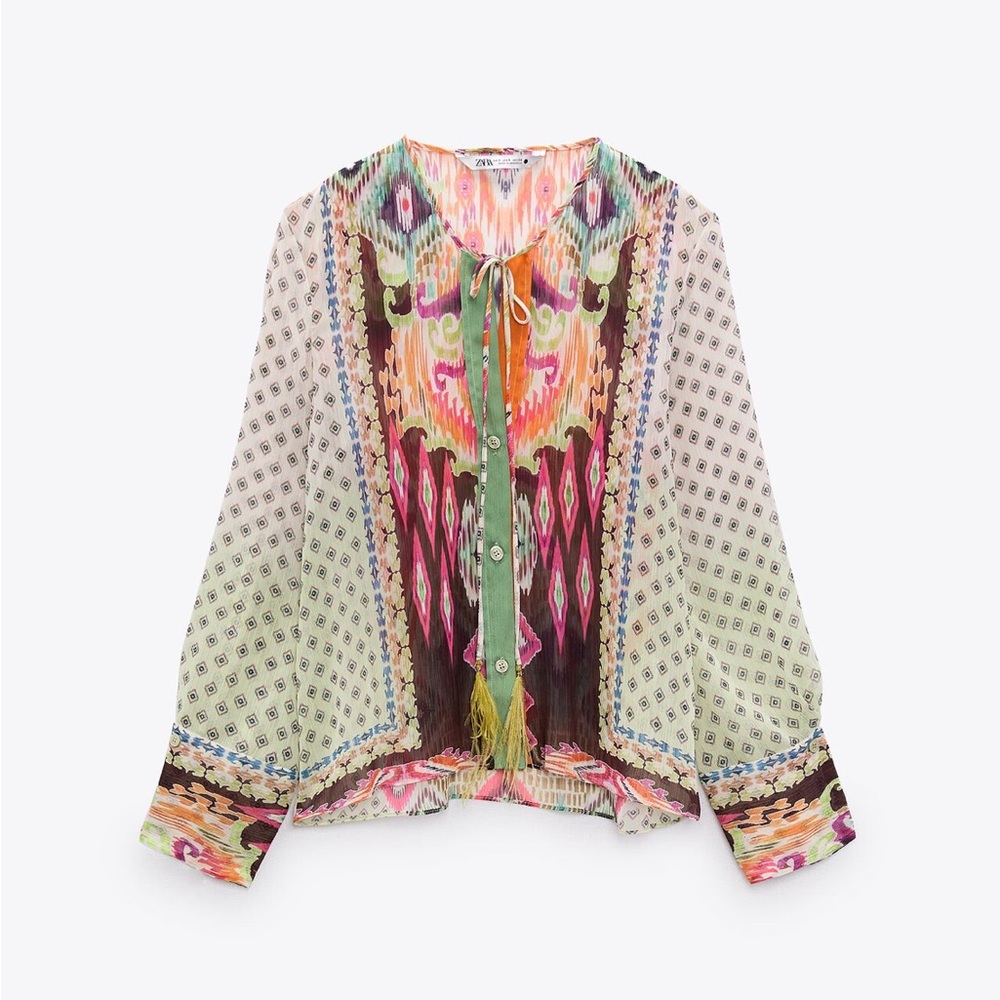 Printed blouse